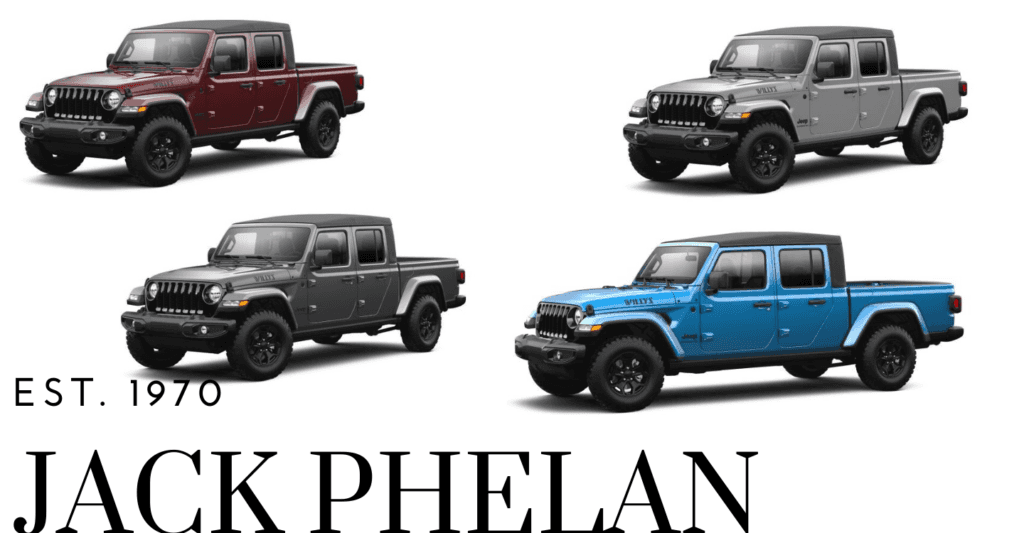 2021 JEEP GLADIATOR COLORS