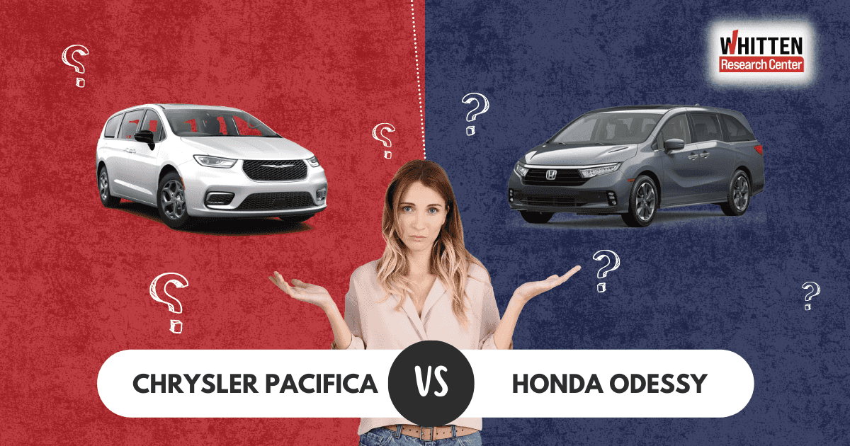 Minivan Comparison Chrysler Pacifica Vs Honda Odyssey Whitten