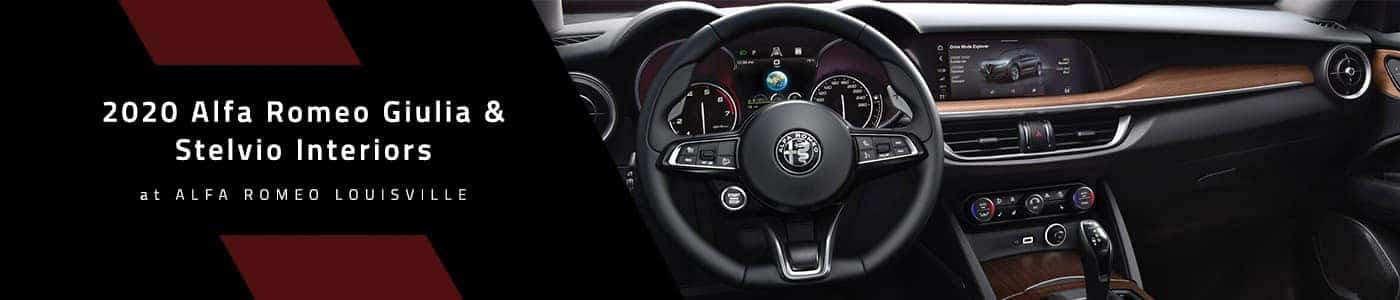 2020 Alfa Romeo Giulia & Stelvio Interior Updates at Alfa Romeo Louisville