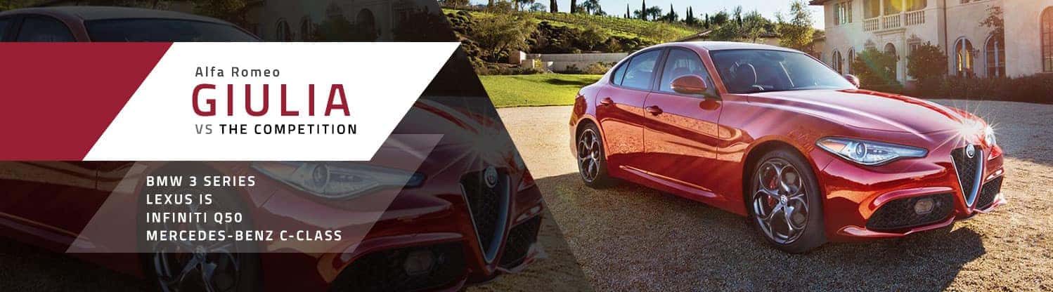 Alfa Romeo Giulia Comparison
