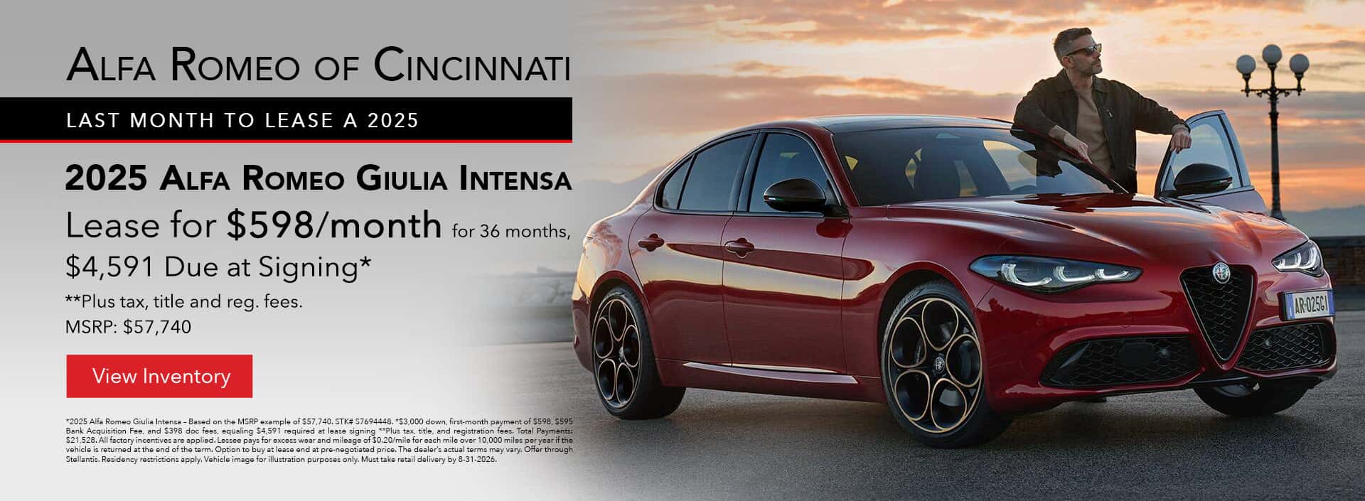 Alfa Romeo Giulia Lease Offer