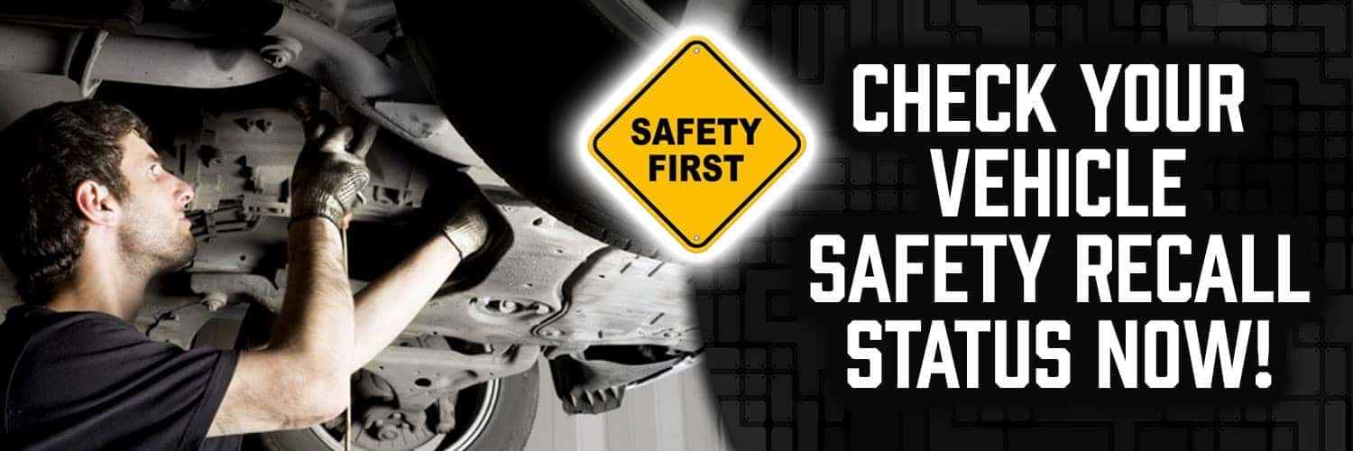 Check your vehicle's safety recall status now