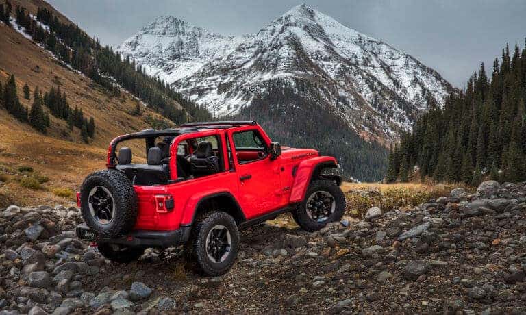 2021 Jeep Wrangler Exterior Offroad Mountain Rocks