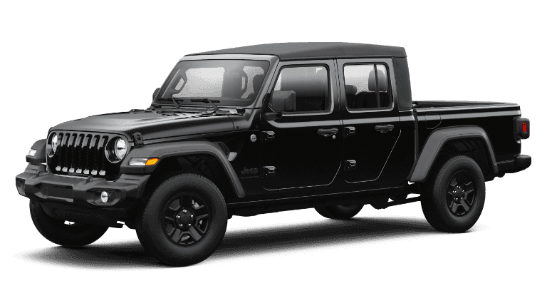 2021 Jeep Gladiator Sport - Black Clear