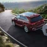 2019 Kia Sorento towing small trailer