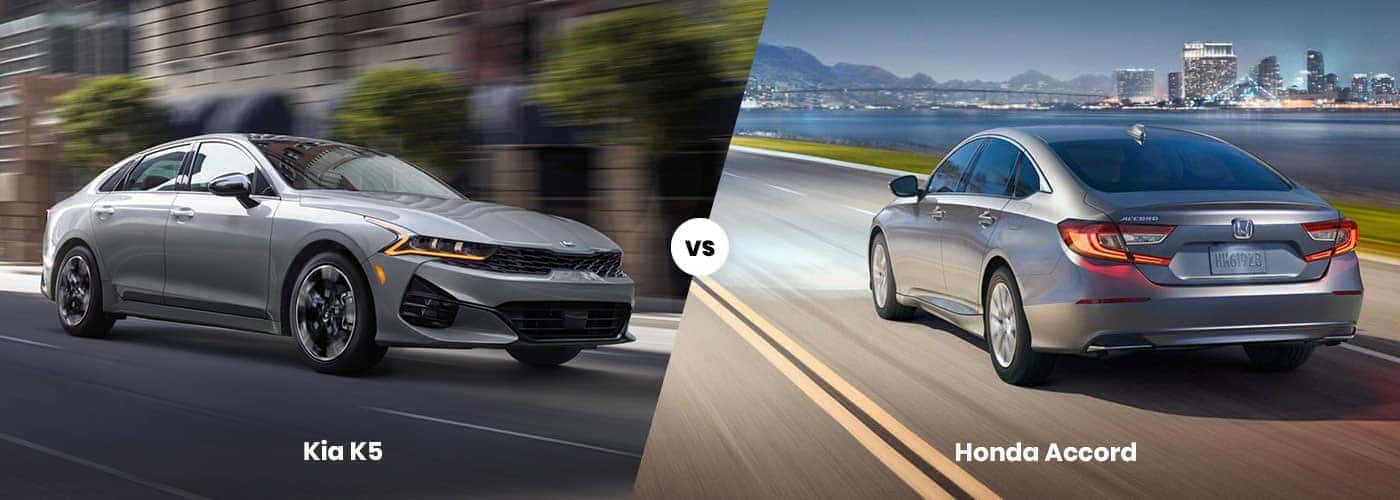 2021 Kia K5 vs. 2021 Honda Accord Auffenberg Kia