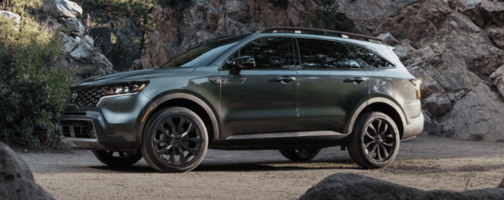 Olive Green 2021 Kia Sorento