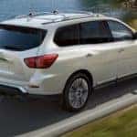 2020 Nissan Pathfinder Towing a Boat