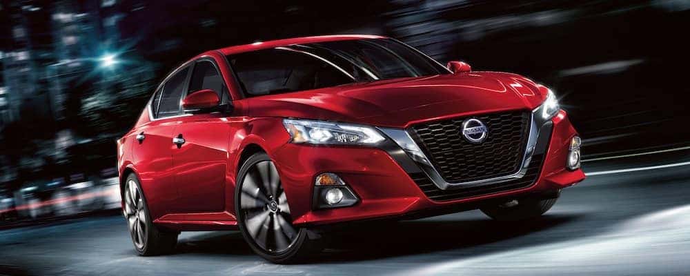 red 2019 nissan altima