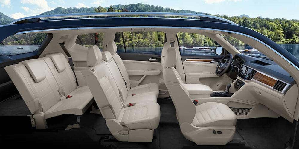 2019 Volkswagen Atlas Interior Dimensions Features Third