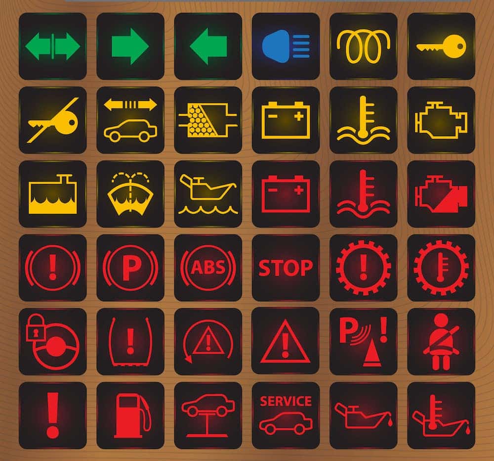 Vw Dashboard Warning Lights Symbols