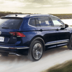 Blue Volkswagen Tiguan