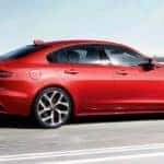 2020 Jaguar XE on Highway