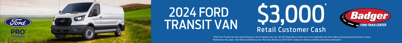Ford Transit Offer