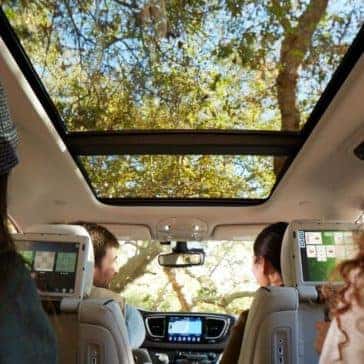 2018 Chrysler Pacifica Interior Backseat View