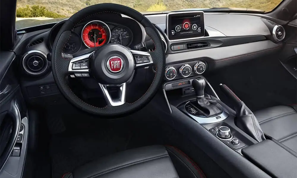 2017 Fiat 124 Spider Interior