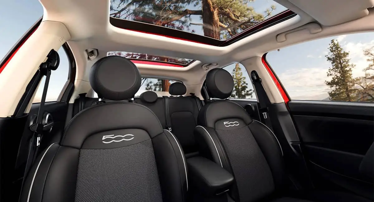 2017 Fiat 500X Interior Seating