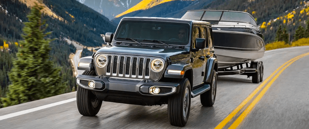 Introducir 37+ imagen 4 door wrangler towing capacity