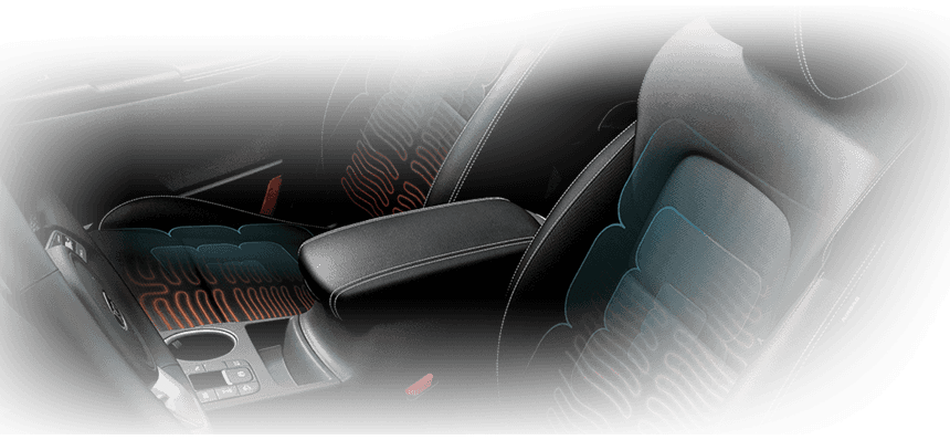 Heated and Ventilated Front Seats
