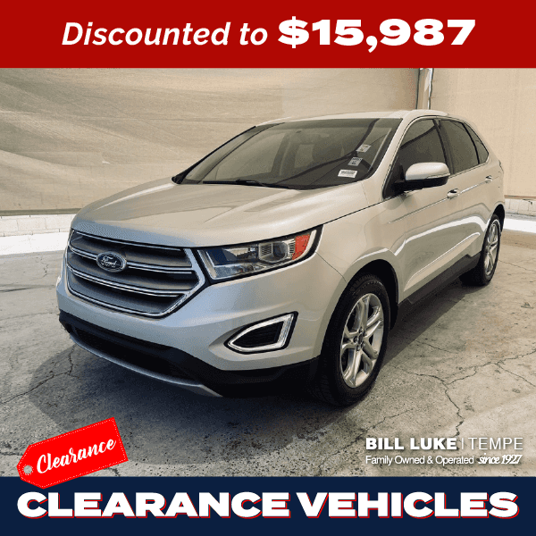 PRE-OWNED 2017 FORD EDGE TITANIUM FWD 4D SPORT UTILITY