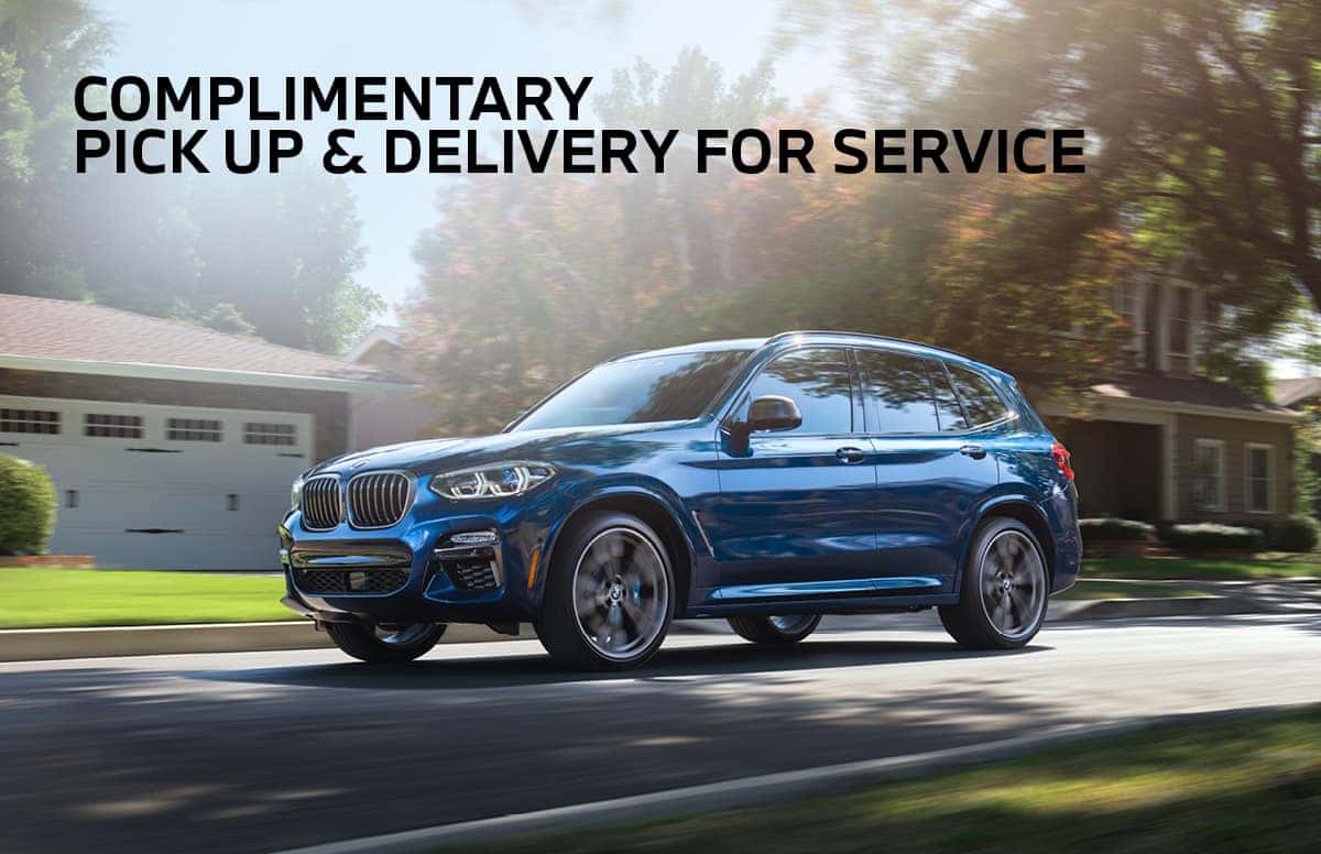 Complimentary Pick-up and delivery | BMW of Newport