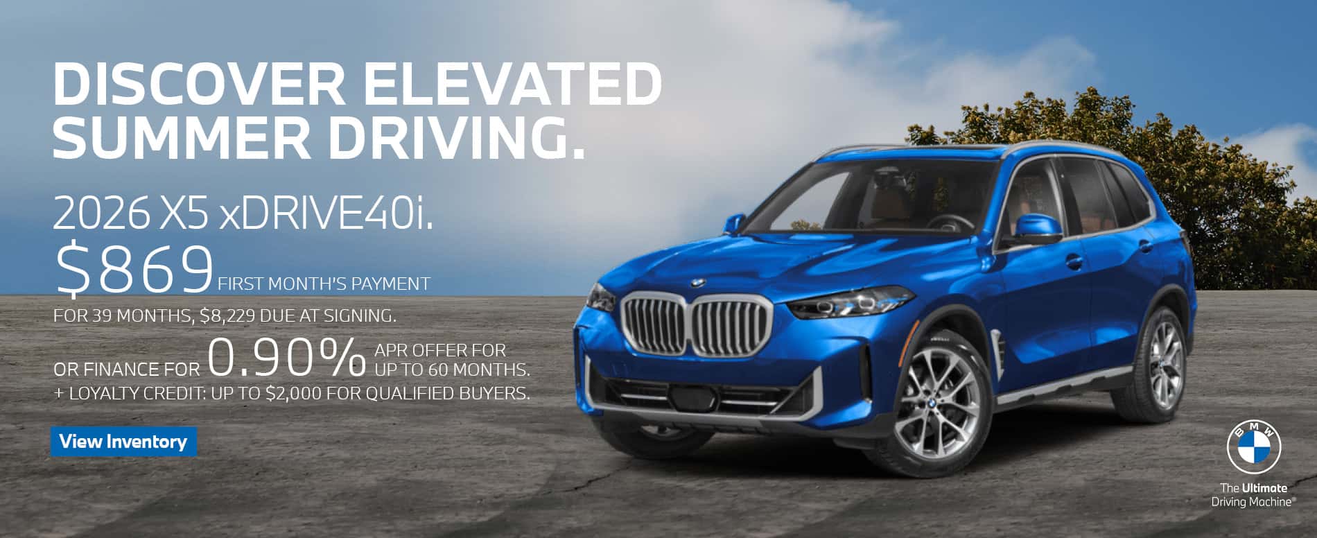 x5 lease offer