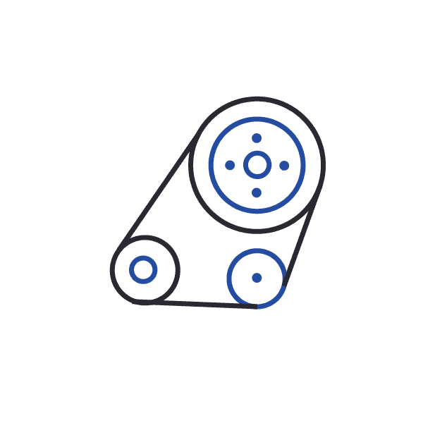 ENGINE BELT PULLEY ICON