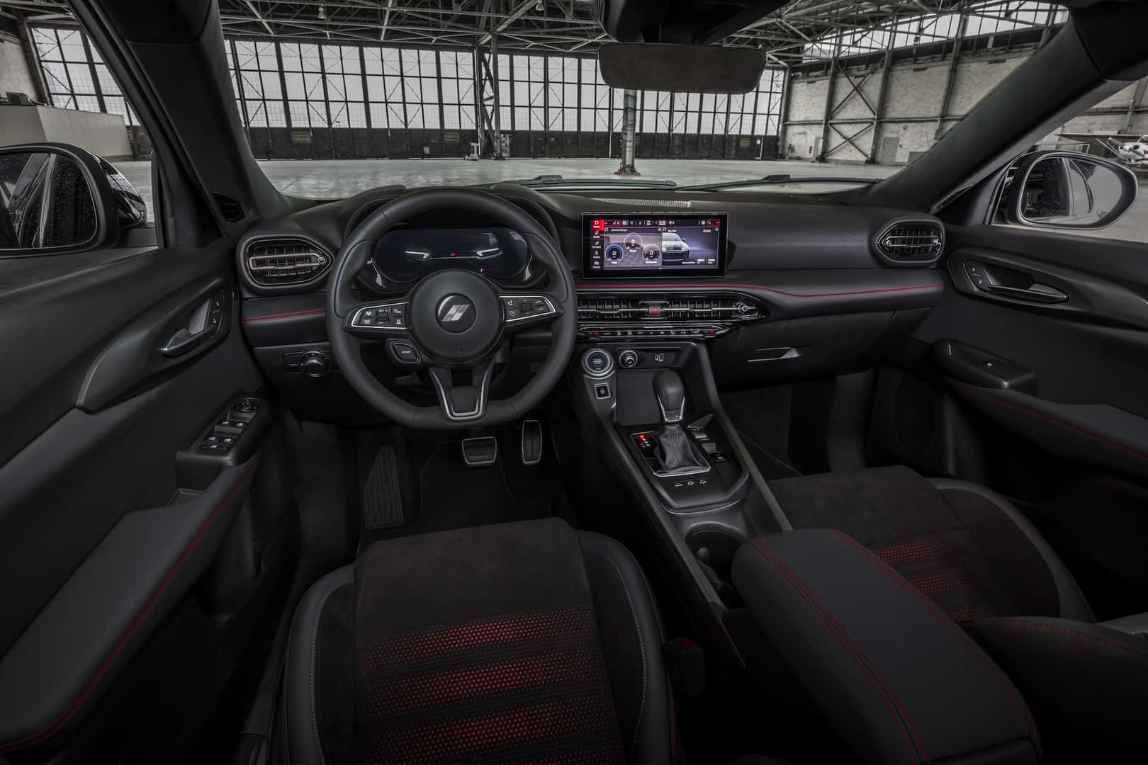 2025 Dodge Hornet interior with track pack package