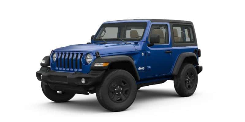 2018 Jeep Wrangler Color Chart