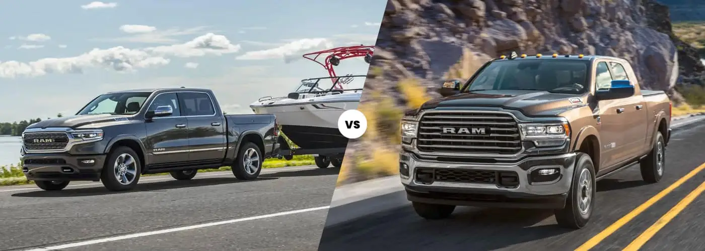 RAM 1500 vs. RAM 2500 | Cecil Atkission Motors Uvalde