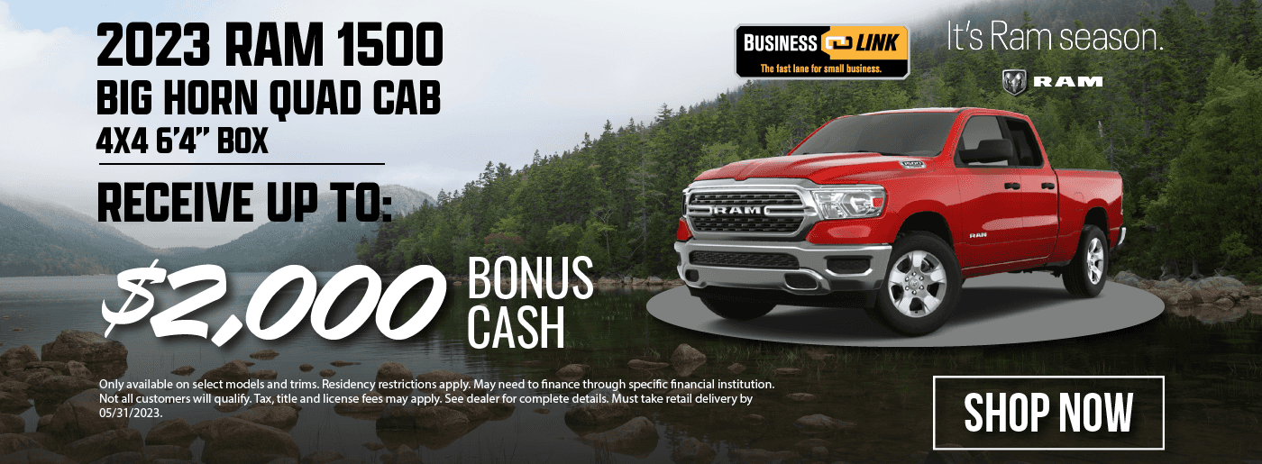 2023 Ram 1500 Quad Cab_Central Maine