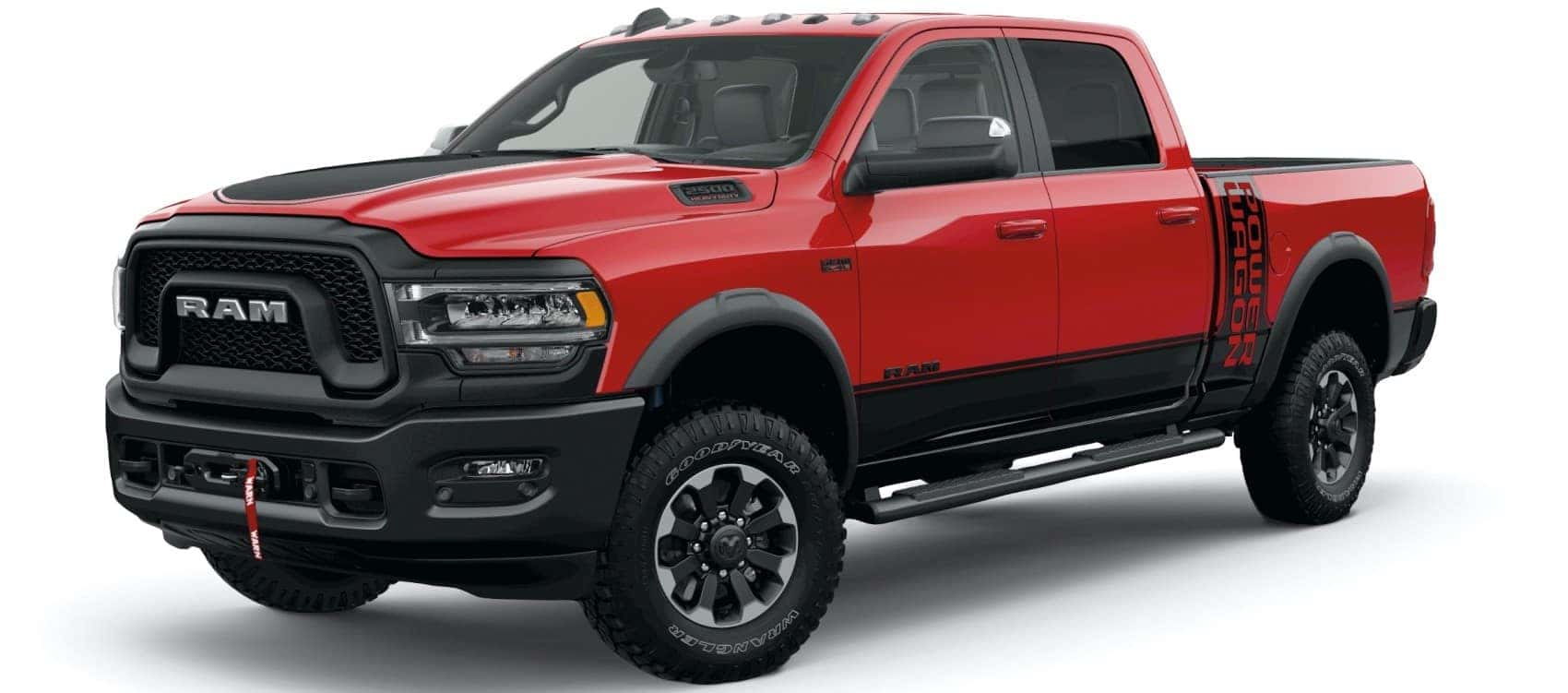 Ram 2500 Power Wagon Flame Red