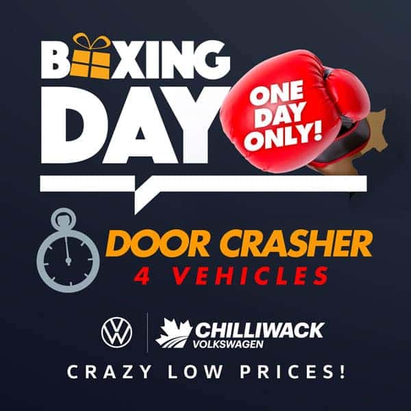 Boxing Day Door Crashers Chilliwack Volkswagen
