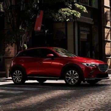 2019 Mazda CX-3 in the city