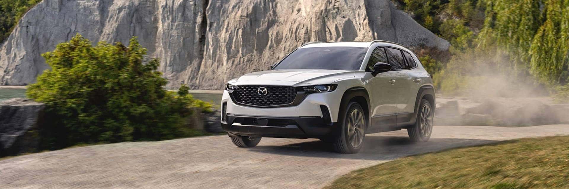 2026 cx-50 driving on road