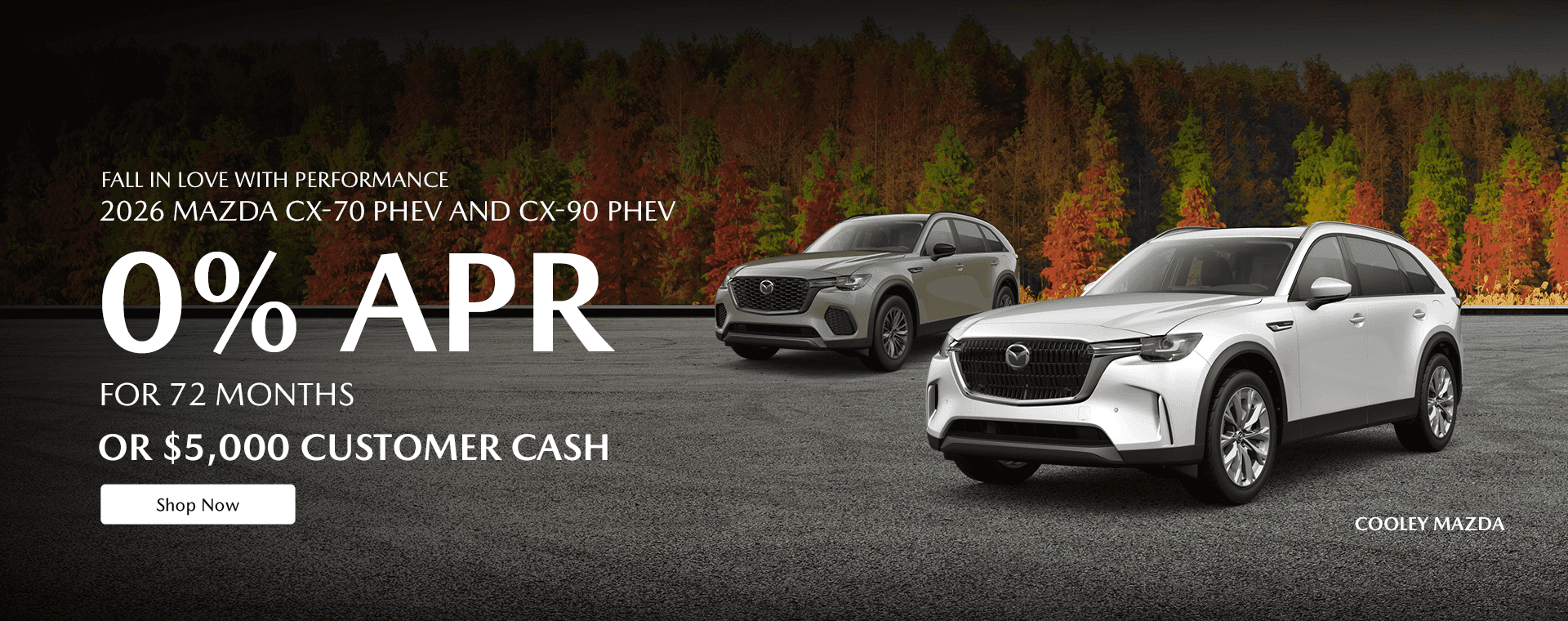 Mazda CX-70 PHEV and CX-90 PHEV