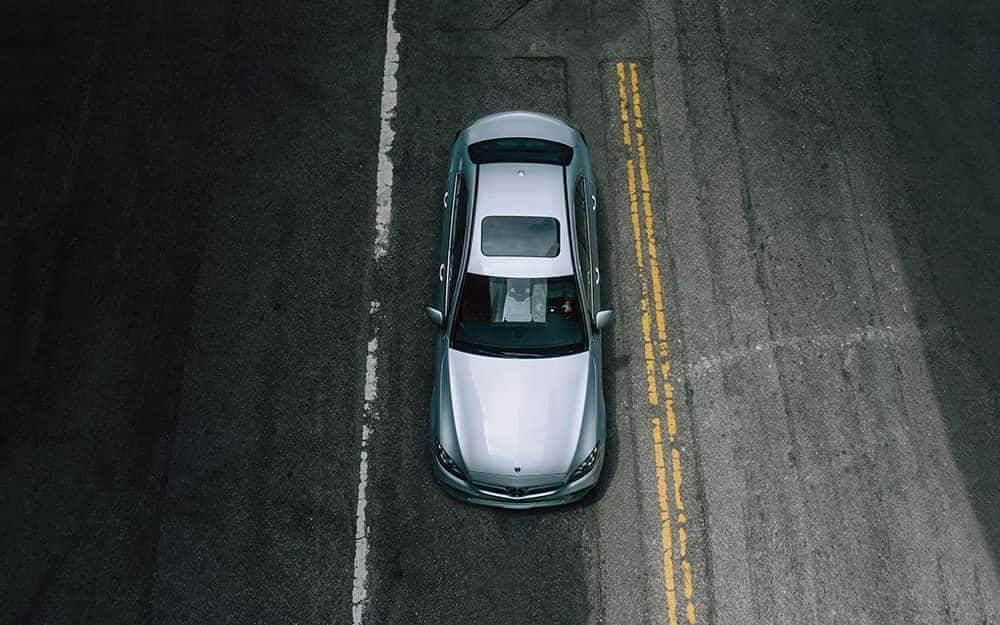 Vista superior del MB Clase C 2020