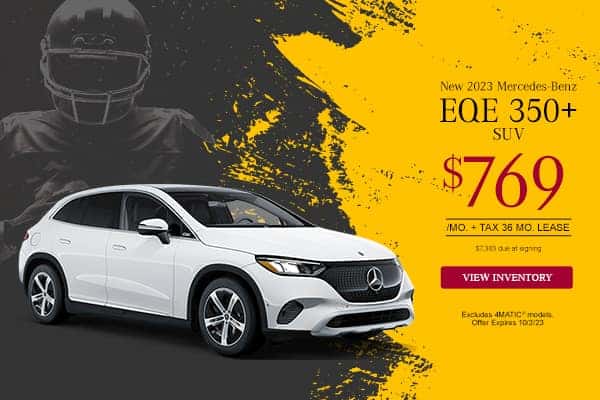 New 2023 EQE 350+ SUV Lease From $769/mo