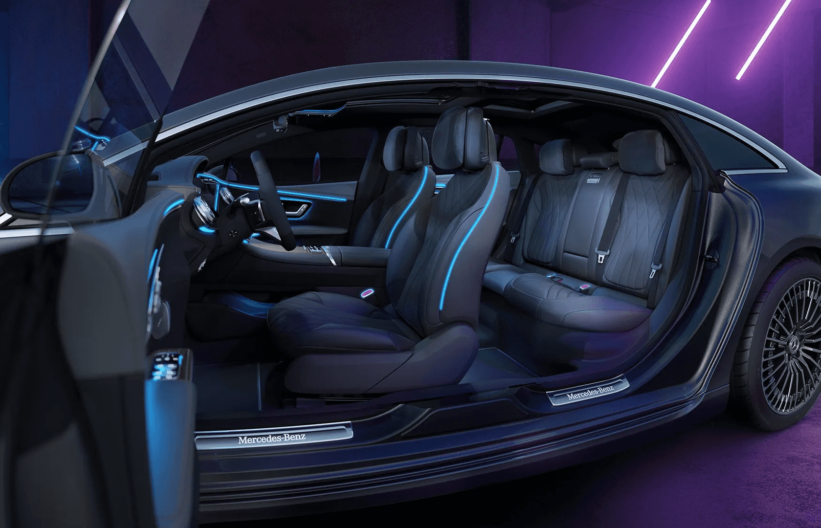 2024 Mercedes-Benz EQS Sedan interior tech