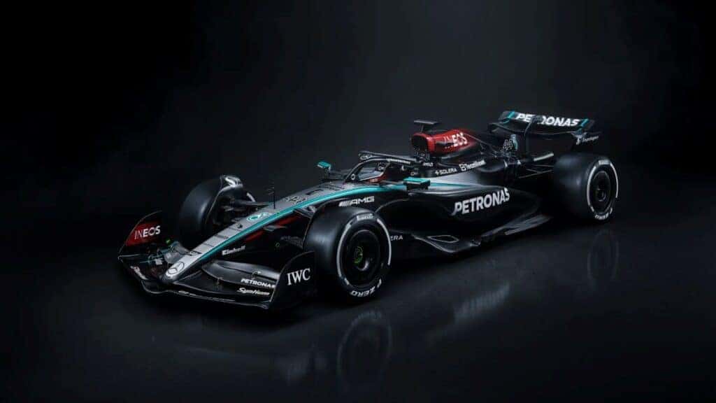 AMG Petronas F1 Front Quarter