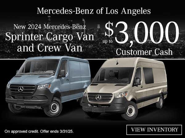 New 2024 Mercedes-Benz Sprinter Cargo Van 