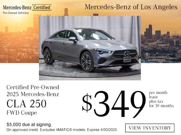 Mercedes-Benz CLA 250 FWD Coupé 2025 Usado con Certificado de Calidad