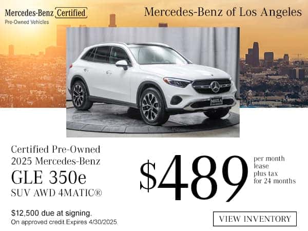 Mercedes-Benz GLE 350e SUV AWD 4MATIC® 2025 usado con certificado de calidad