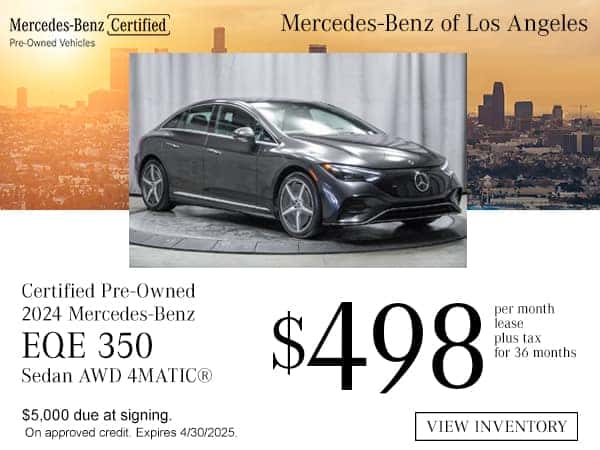 Mercedes-Benz EQE 350 Berlina AWD 4MATIC® 2024 usado con certificado de calidad
