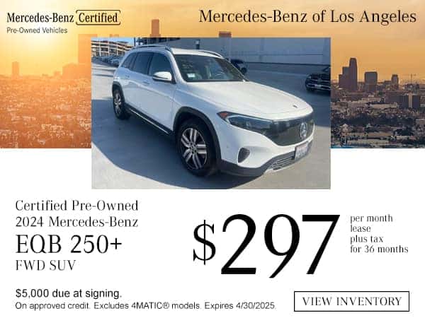 Seminuevo 2024 Mercedes-Benz EQB 250+ SUV Con Navegación