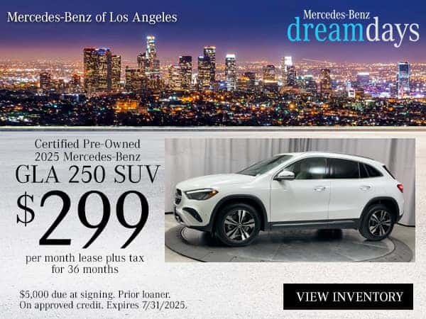 Certified Pre-Owned 2025 Mercedes-Benz GLA 250