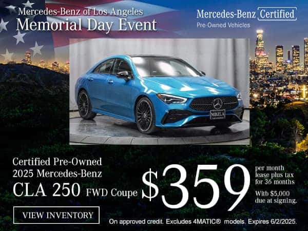 Certified Pre-Owned 2025 Mercedes-Benz CLA 250 FWD Coupe