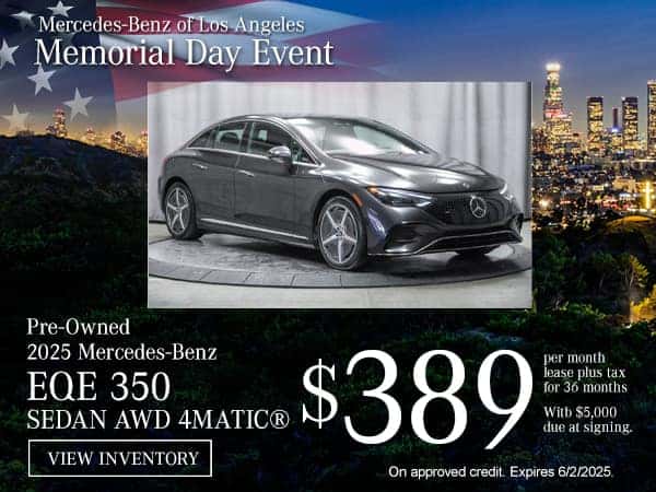Pre-Owned 2024 Mercedes-Benz EQE 350 Sedan AWD 4MATIC®