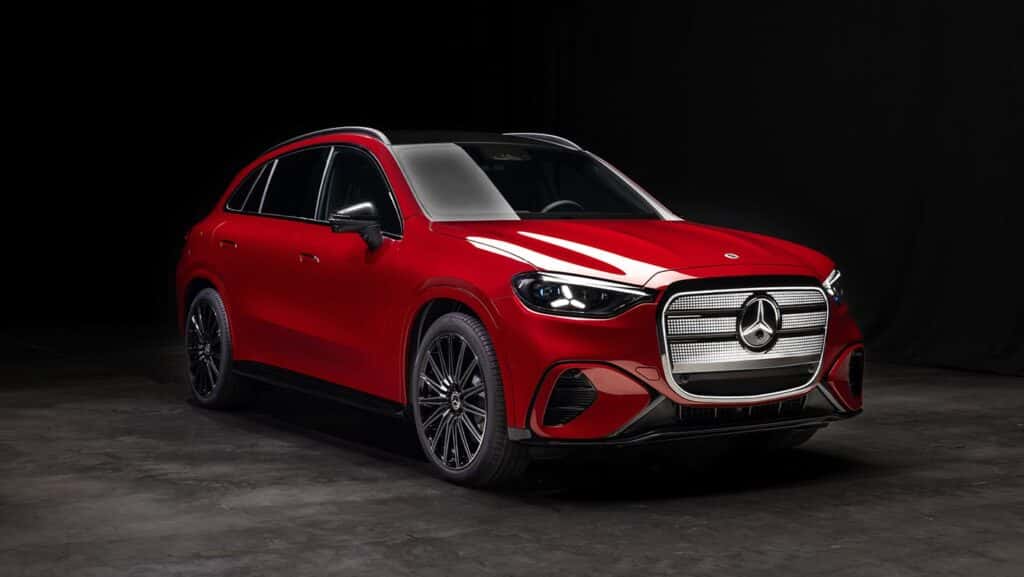 Exterior of a 2027 Mercedes-Benz GLC with EQ Technology