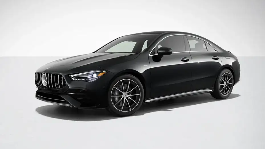 Exterior of a 2026 Mercedes-AMG CLA Coupe